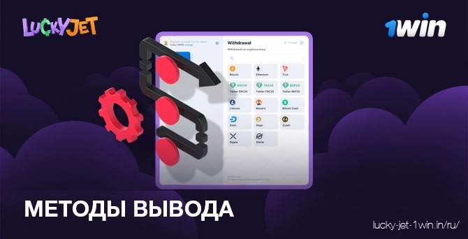 Методы вывода средств для игроков в казино 1win